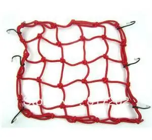Hot Sale High quality Universal Bungee Cargo Net for Motorcycle Bike ATV Offroad Board GoCart accessories Helmet / Fuel tank Net
