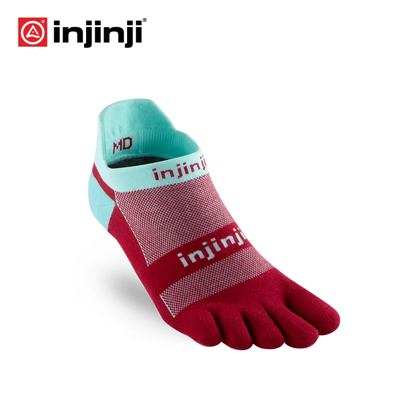 Injinji, носки с пятью пальцами,, низкая толщина, для бега, COOLMAX, марафона, спорта, скейтборда, велоспорта, баскетбола для мужчин