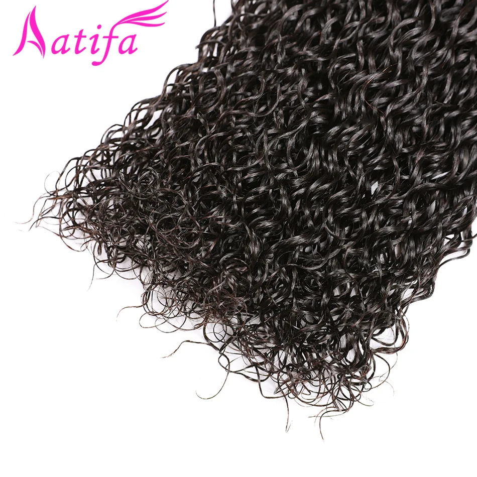 Brazilian Water Wave Hair Bundles Human Hair Weave 3 or 4 Bundles Natural Color Aatifa NonRemy Hair Extension 8-28 inch Brazilian Water Wave Hair Bundles Human Hair Weave 3 or 4 Bundles Natural Color Aatifa NonRemy Hair Extension 8-28 inch
