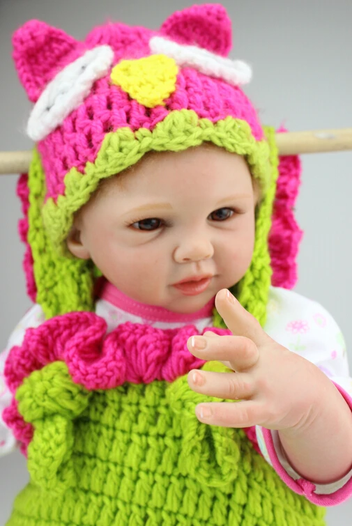 

Lovely silicone doll reborn baby toy vinyl baby-reborn doll toy play house toys for child girl brinquedos reborn babies