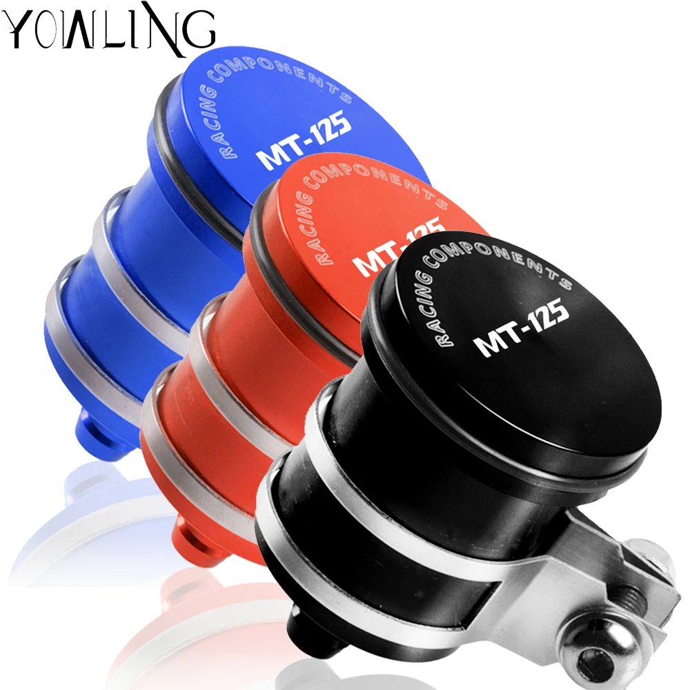 

For YAMAHA MT125 MT 125 MT-125 2015 2016 2017 2018 Motorcycle Rear Brake Fluid Reservoir Clutch Tank Oil Cup Cover