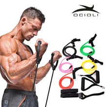 Резистентная эластичная лента для фитнеса 120 см, резиновая растягивающаяся веревка для йоги, экспандер, эластичная резинка для тренировок