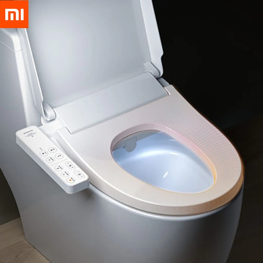 

Xiaomi Mi Small Whale Washing Intelligent Temperature APP Smart Toilet Cover Seat with LED Night Light IPX4 Waterproof