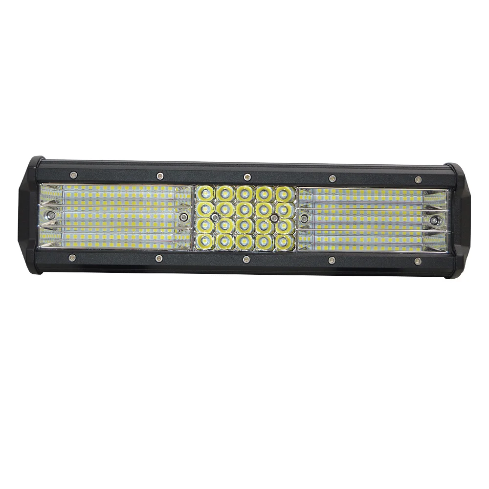 Auxtings 12inch 330w 12'' quad rows movable bracket Led work light high power 9D LED light bar offroad 4x4 car light 12V 24V