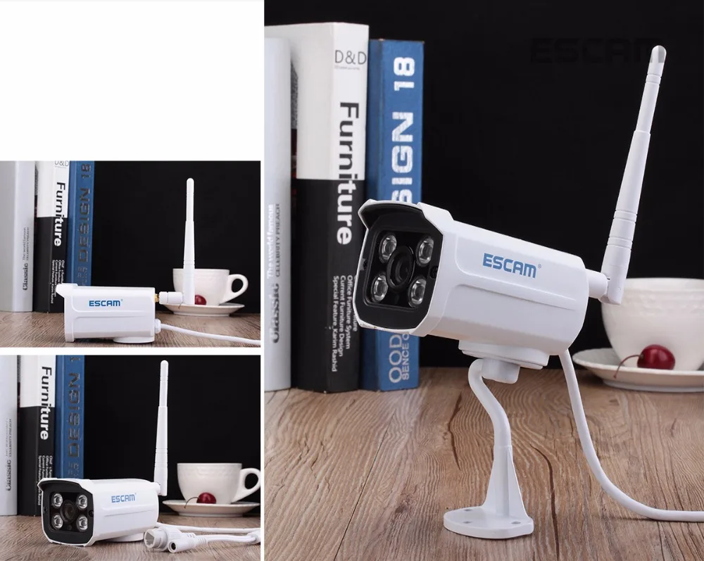 Escam WNK803 720 P системы видеонаблюдения 8CH HD Беспроводной NVR комплект Открытый ИК
