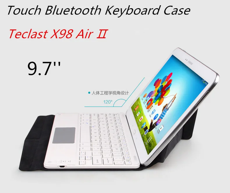 Original Slim Bluetooth Touch Keyboard Case For Teclast X98 Tablet PC For Teclast X98 Air Keyboard Case For Teclast X98 Air 2 2016 high quality keyboard case for teclast x98 pro windows 10 tablet pc for teclast x98 pro keyboard case