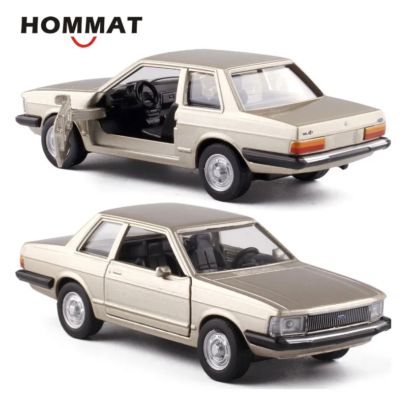 HOMMAT Simulation 1:43 винтажная модель Ford Del Rey машины сплав литье под давлением игрушка