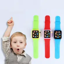 Детские электронные перчатки для сенсорного экрана часы-игрушка с музыкальным звуком Ранние обучающие часы забавные вещи для ребенка