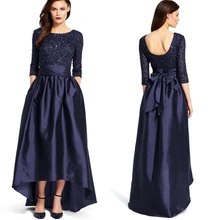 Горячая Распродажа Женская юбка темно-синяя Талия на молнии с карманами длина до пола трапециевидная юбка стиль знаменитостей Шикарные Длинные макси юбки