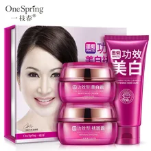 BIOAQUA для отбеливания веснушек Комплект из трех предметов для ухода за лицом увлажняющий, питательный костюм для ухода за кожей* 3 предмета корейская косметика