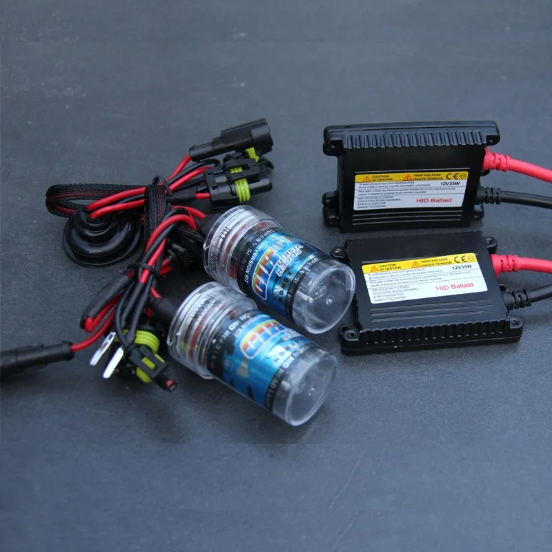 XENON DC HID Conversion Kit 12 В 55 Вт H1 H3 H7 H11 9005 9006 880 881 лампы тонкий балласта фары автомобиля лампа