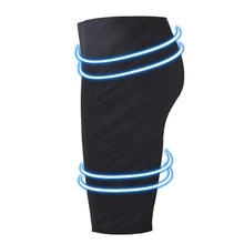 Мужские профессиональные полиэстровые плавки, мужские шорты с завязками, быстросохнущие пятые штаны, купальный костюм для бассейна