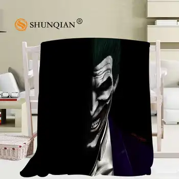 

Custom joker Coral Blankets Travel Sofa Falafel Blankets Soft Fluffy Warm 56x80inch 50X60inch 40X50inch