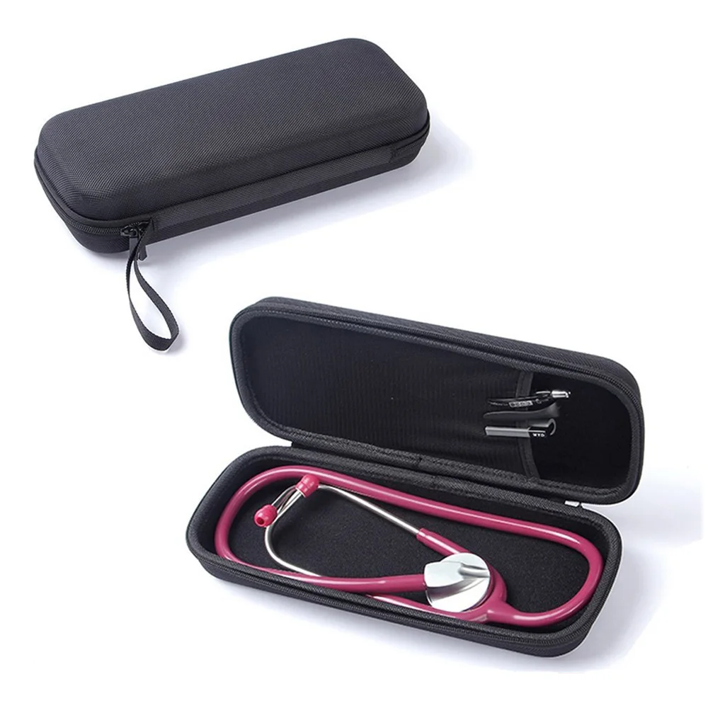 Hard EVA Carrying Stethoscope Case for 3M Littmann Classic III Littman Cardiology 4 MDF Omron