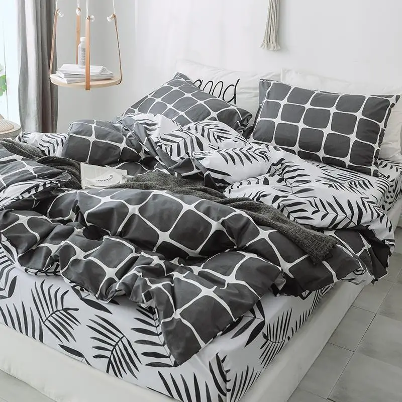 Number 21 Colcha Casal Parrure Lit Обложка Dekbedovertrek роскошный queen хлопок Ropa De Cama постельное белье простыня и одеяло комплект постельного белья - Цвет: Number 21