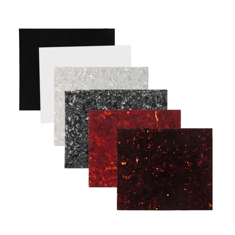 NEW 1PCS Acoustic Guitar Pickguard Material Self adhesive Blank Plate