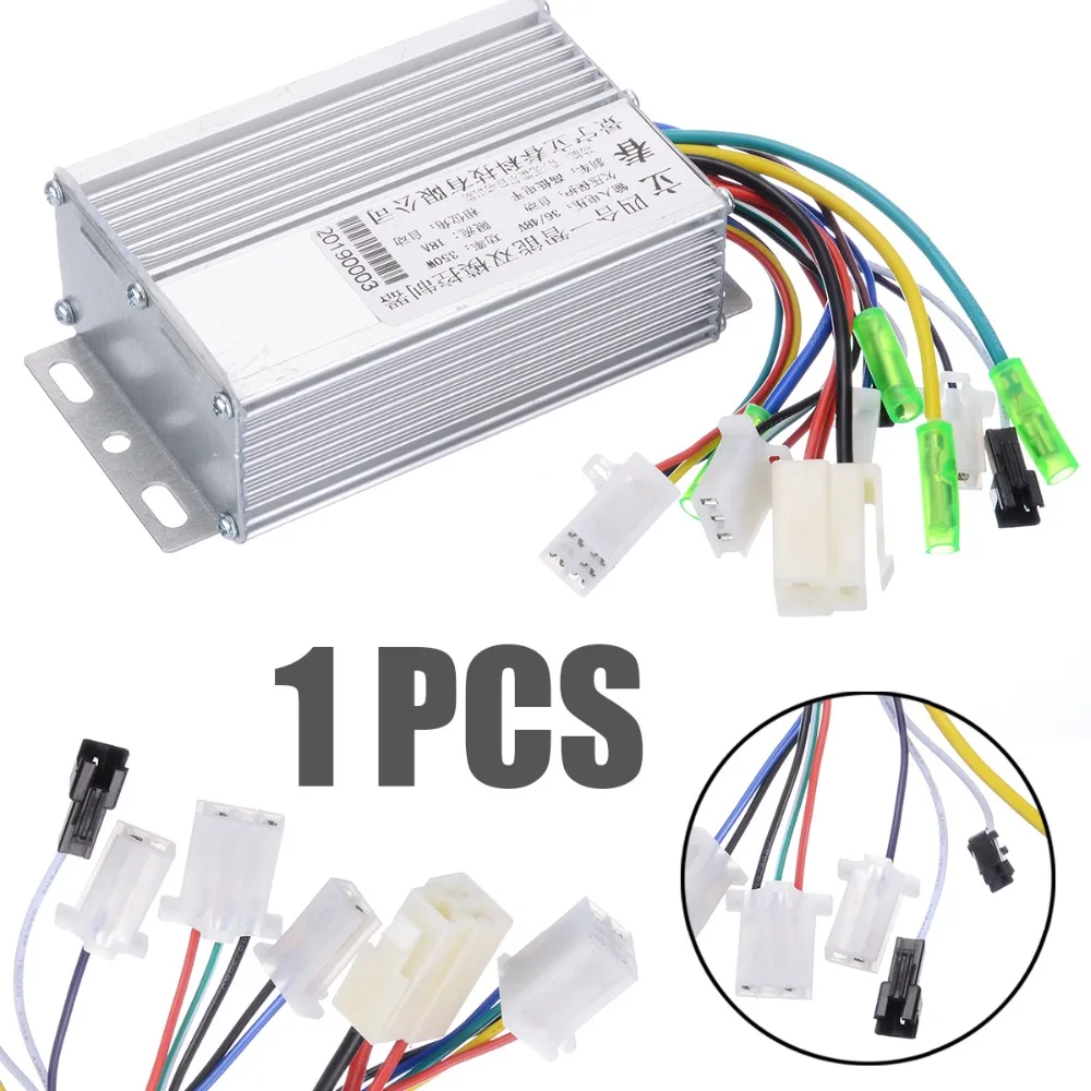 Top Electric Bike Accessories Brushless DC Motor Controller 36V/48V 350W For Electric Bicycle E-bike Scooter High Quality 0