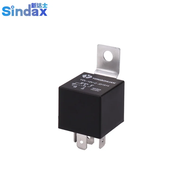 Sindax 40A DC 12V 5 контактов SPDT грузовик Автосигнализация Аудио реле JD1914 1 шт|jd1914 relay|alarm