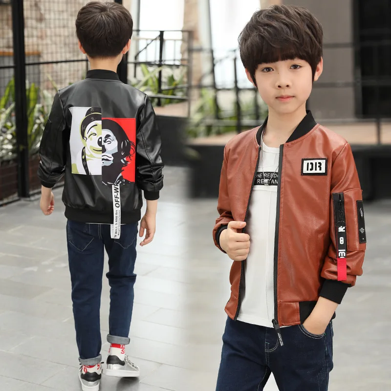 Spring autumn kids clothes set 3 pcs jacket+t-shirt+pants suit for 1-4Y boys