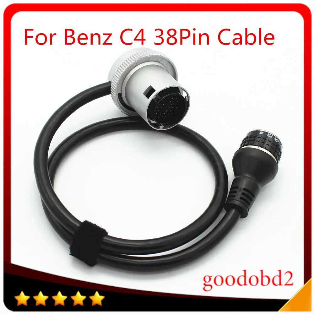 

Diagnostic Tool C4 38Pin Cable Car Tools for Benz MB SD Connect Compact 4 Multiplexer MB Star C4 Truck connect 38pin Cable