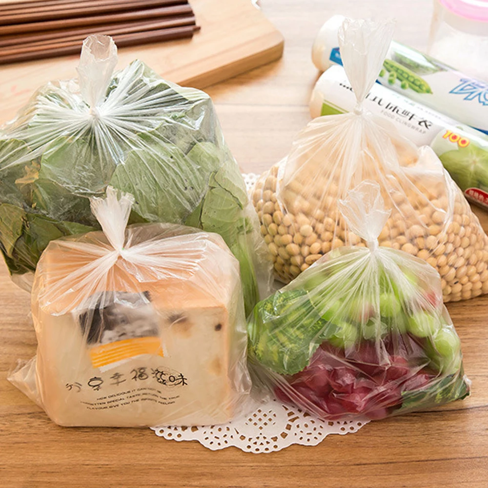 1 Roll Saran Wrap Food Vacuum Transparent Point Break Mode Freshness Protection Packages Saver Bag Food Storage Bags Home Daily (2)