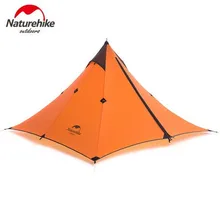 Naturehike Ultralight Hiking Trekking Traveling 20D Nylon 4 Season 1 Person Single Layer Outdoor Camping Tent