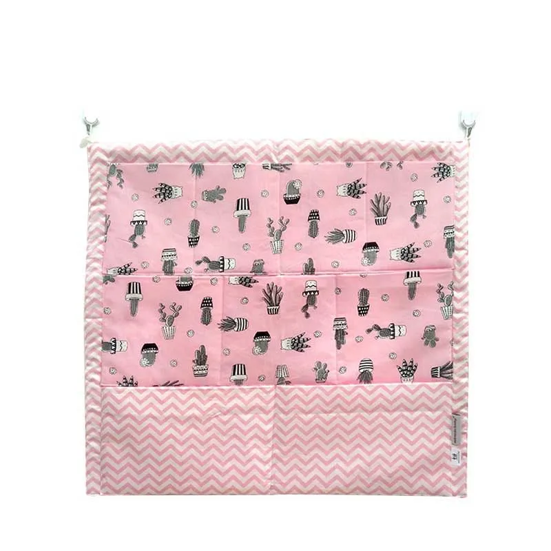 Портативный органайзер для детской кроватки, подвесная сумка для детской кроватки, сумка для хранения пеленок, набор постельного белья, пеленка Caddy - Цвет: 5