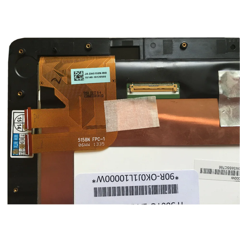 Для ASUS Pad TF300TG 5158N FPC 1 LCD с рамкой|5158n fpc-1|touch screentouch screen digitizer |