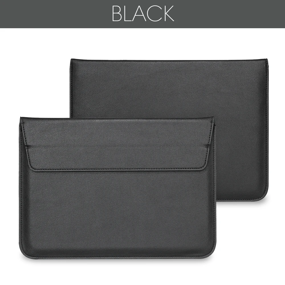 For Macbook Air 13 Sleeve Solid PU envelope laptop sleeve,for macbook air 13 sleeve case leather bag Air retina 11 13 15 A1706  1 (13)