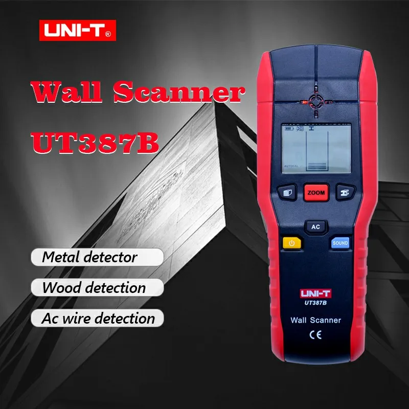 UNI T UT387B Wall Scanners Ferrous Meters Non ferrous Metal detectors