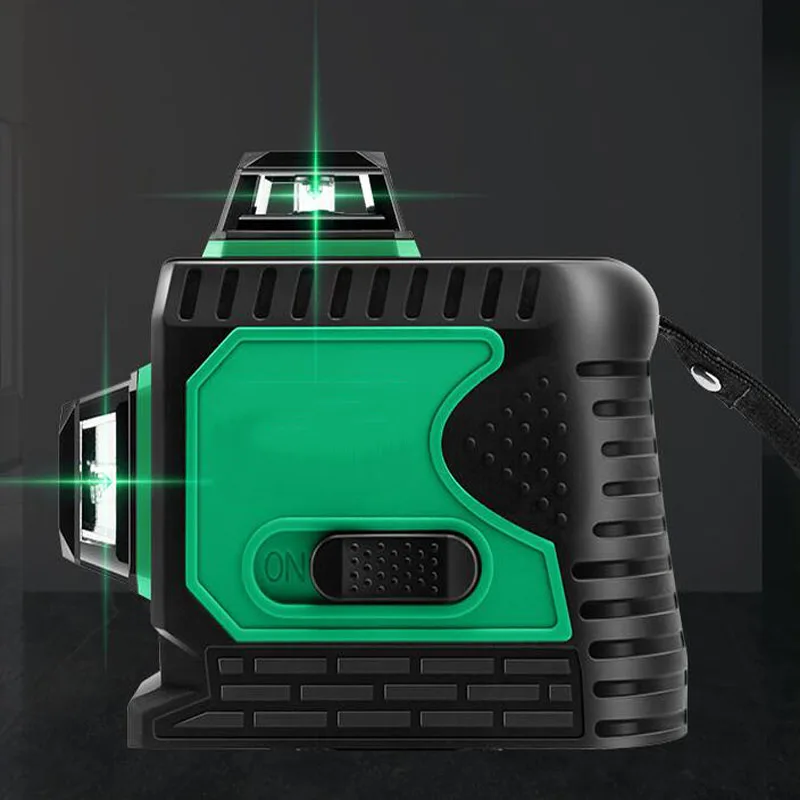 

3D Laser Level 8 Line Strong Laser Level Self-Balancing 360 Horizontal Vertical Cross Laser Beam Line Metering Wall Meter