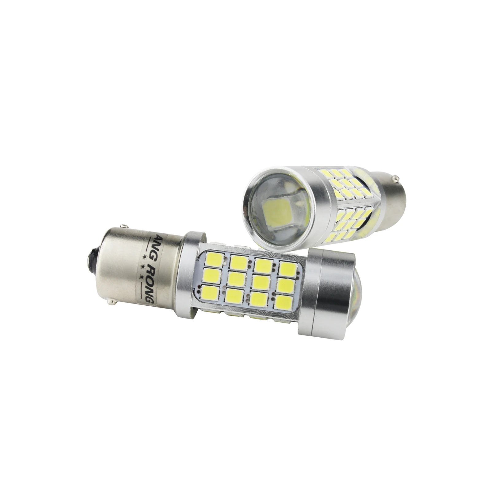 ANGRONG 2x Белый 1156 P21W BA15S R10W 45W светодиодные задние тормозные сигнальные боковые