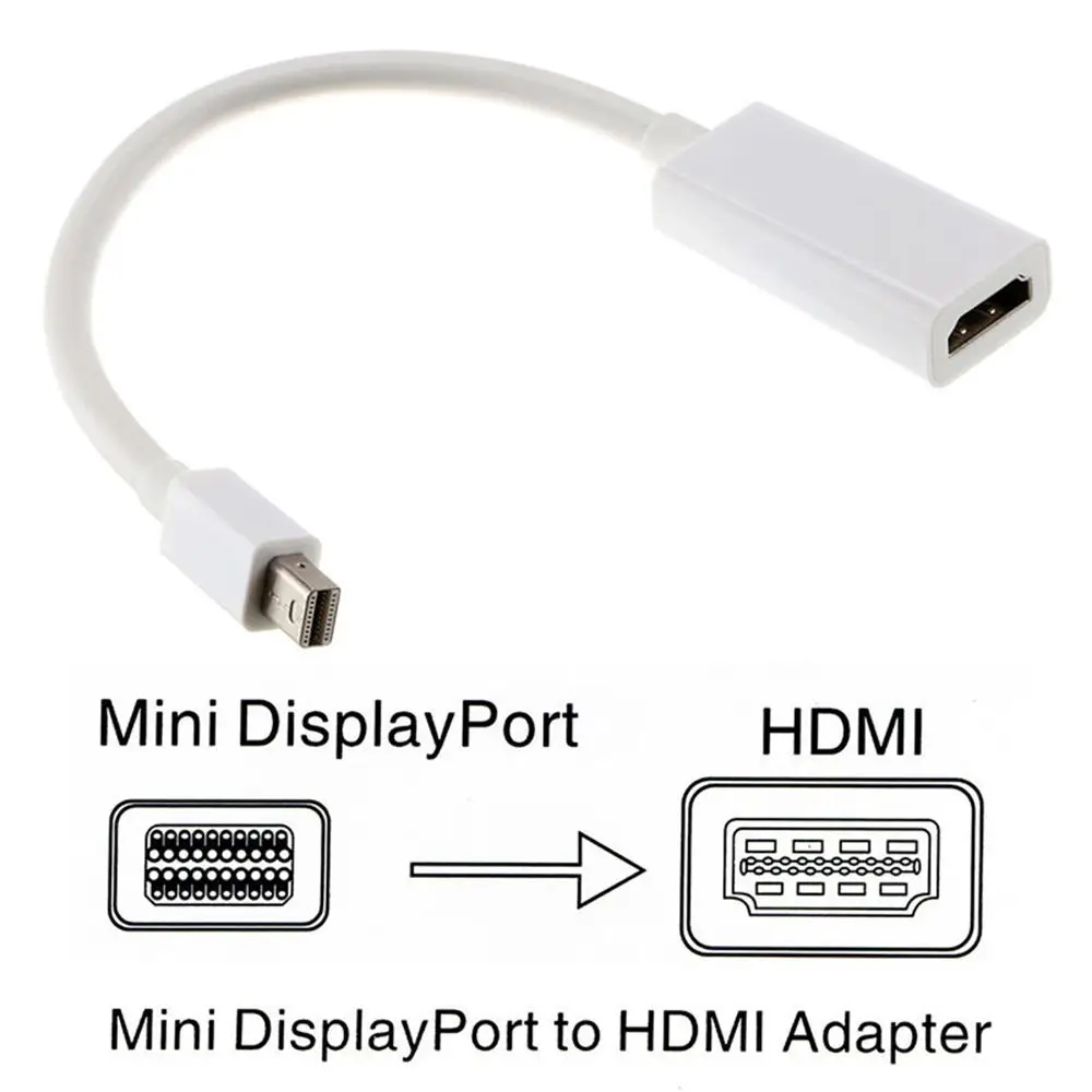 Mini DP to HDMI Cable Converter Adapter Mini DisplayPort Display Port DP to HDMI Adapter For