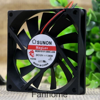 

For SUNON 8CM 8015 12V 1.96W ME80151V1-000C-A99 Ultra-thin silent cooling fan