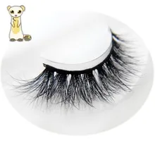 Лучшие грязные норковые ресницы ручной работы супер длинный стереоскопический слой толстый и крест высокого качества популярный для красоты макияж