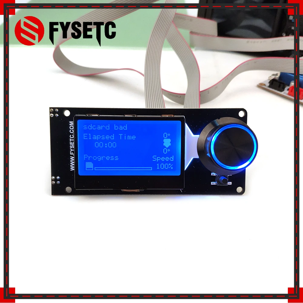 

Type E MINI12864LCD Screen mini 12864 lcd Smart Display White on blue Supports Marlin DIY With SD Card 3D Printer Parts
