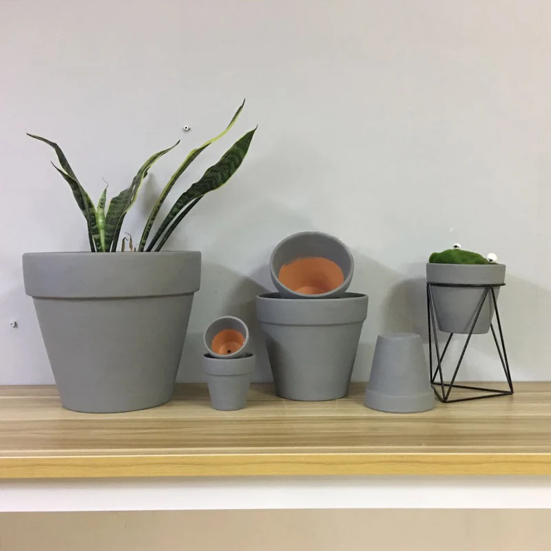 FREE SHIPPING!Simple Nordic style red pottery flower pot succulent plant pot brown green plant flower pot FREE SHIPPING!Simple Nordic style red pottery flower pot succulent plant pot brown green plant flower pot