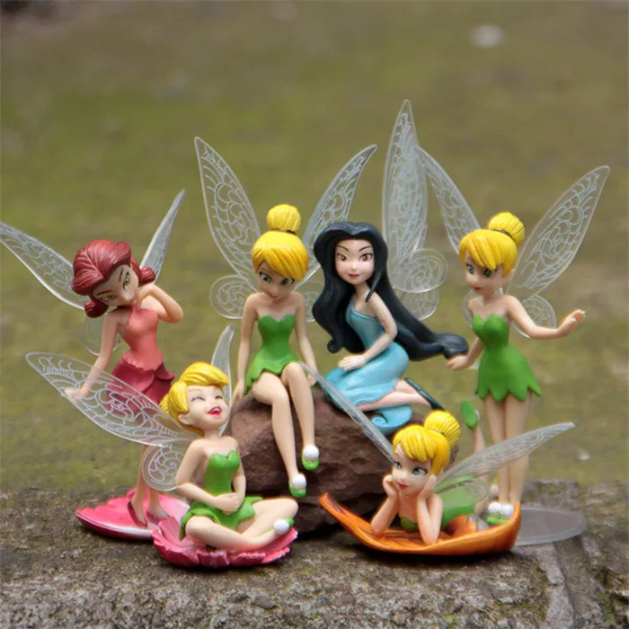 

DIY Tinkerbell Fairy Adorable Tinker Bell Figures Decoration Aquarium Spongebob Squidward Tentacles Patrick Star Figures Decor