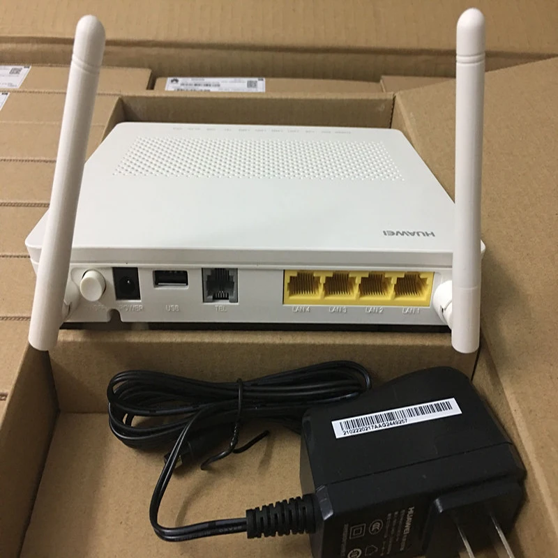 30 шт. Хуа Вэй HG8546M GPON ONU ONT с 1GE+ 3FE+ 1 горшки+ USB+ wifi применяются к английской версии