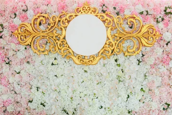 

HUAYI Customizable wedding Invitation Photo Backdground Vinyl Bridal shower Backdrops for Pictures XT-5396