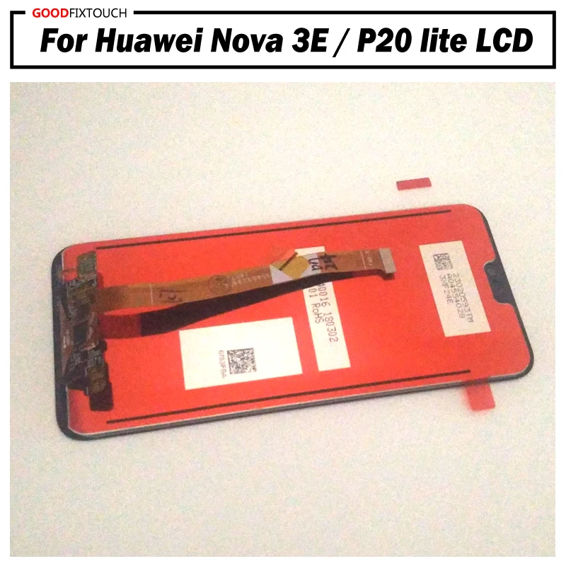 Оригинальный ЖК экран для Huawei Nova 3E + сенсорная панель дигитайзер в сборе P20 lite с