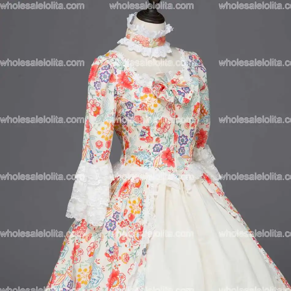 Платье из парчи с принтом Marie Antoinette Renaissance бальное платье платья вампира на