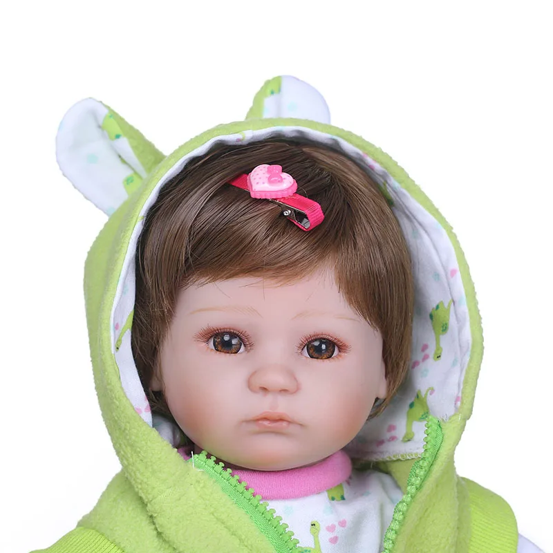 40 см возрожденная кукла, Реалистичная Объединенная для маленькой принцессы девушки моделирования Playmate фотография Реквизит FJ88