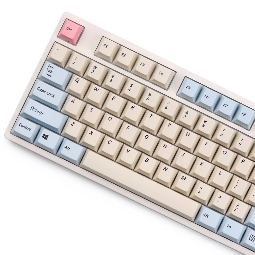 Вишневый профиль keycap краситель субкровать для diy клавиатуры pbt