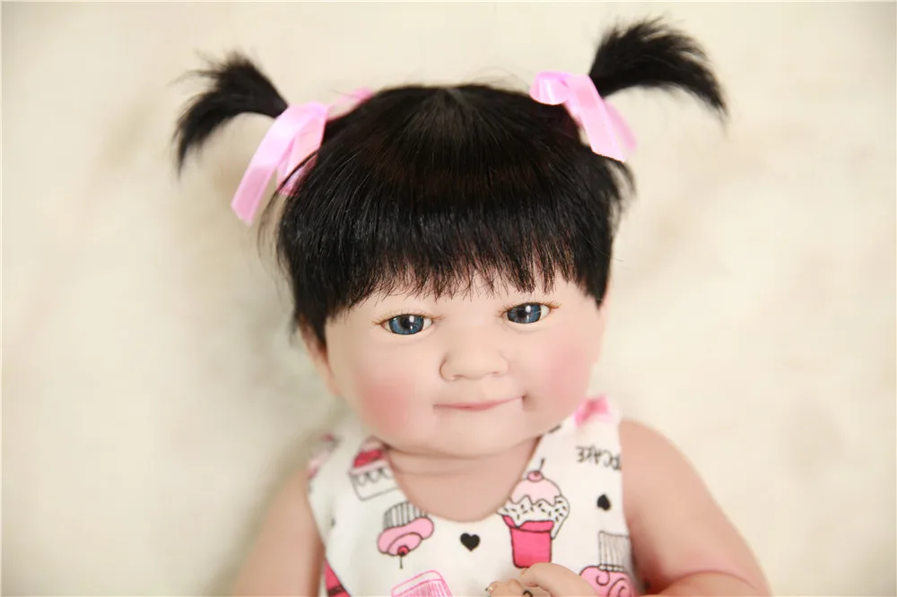 Кукла npk 14 дюймов 35 полный силиконовый винил Reborn Реалистичная кукла Bebes reborn куклы для младенцев игрушки для ребенка подарок