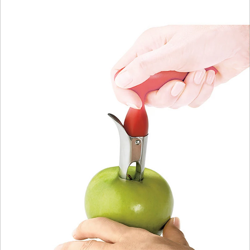 Kitchen Fruit Tools Stainless Steel Apple Corer Fruit Stalks To Dig