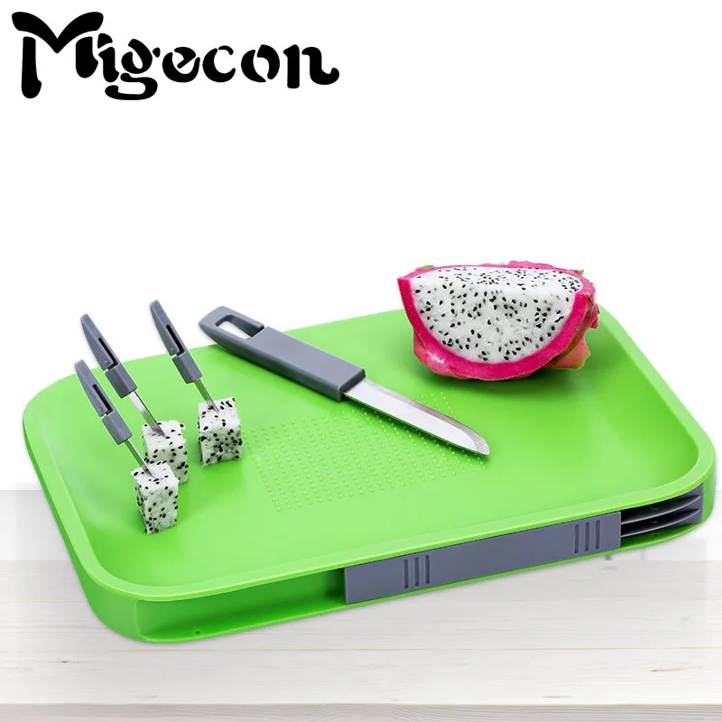 Migecon Multifunctional Chopping Blocks Mini Children Cutting Board