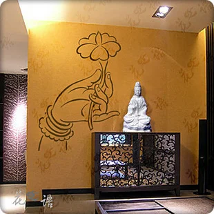 Aliexpress.com : Buy Personalized Customize Buddha Vinyl Wall Decal