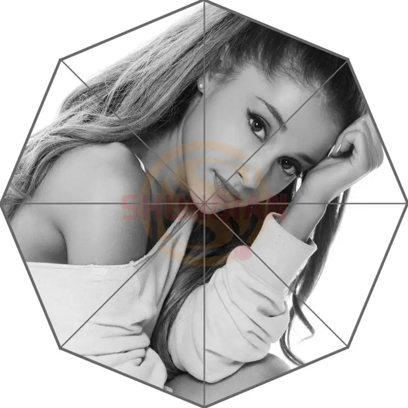 

Ariana Grande Custom Umbrella Fashion Design Umbrella For Man And Women High Quality Free Shipping