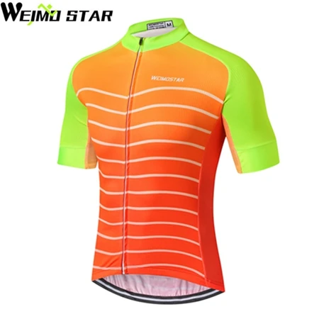 model CD1586 Weimostar команды Велоспорт Джерси короткий рукав дышащий MTB Велосипедный Спорт Костюмы Для мужчин велосипед Костюмы Майо Roupa Ropa де Ciclismo - Цвет: model CD1586